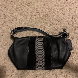 Coach black purse